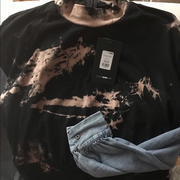 Mini long sleeve dress - Picture 4 of 4